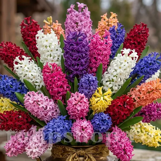Pachet Bulbi Zambile Premium Mix30 (Hyacinthus) pachet bulbi zambile premium mix30 tulip shop