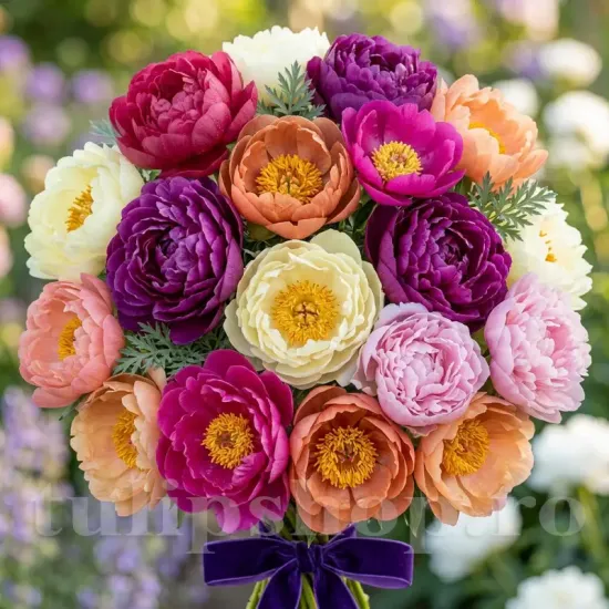 radacini bujori premium mix10 multicolor plantare toamna