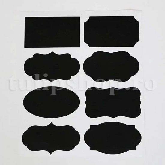 Etichete autoadezive vinil negru1