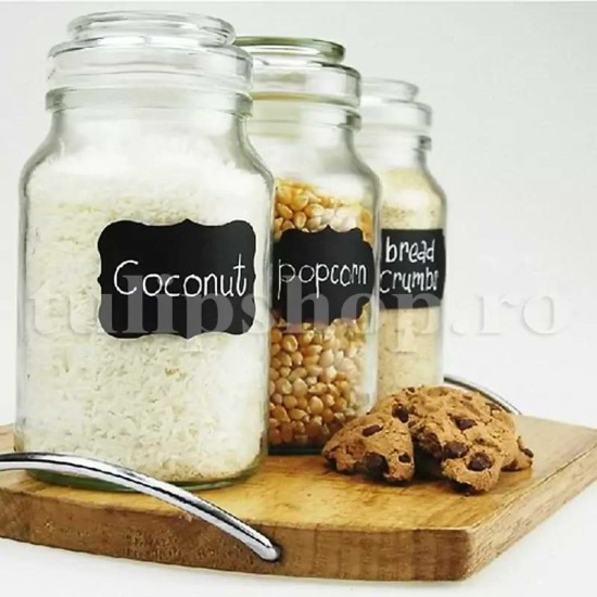 Etichete autoadezive vinil negru2