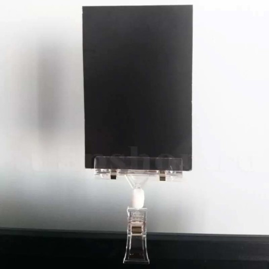 Etichete market display brat transparent