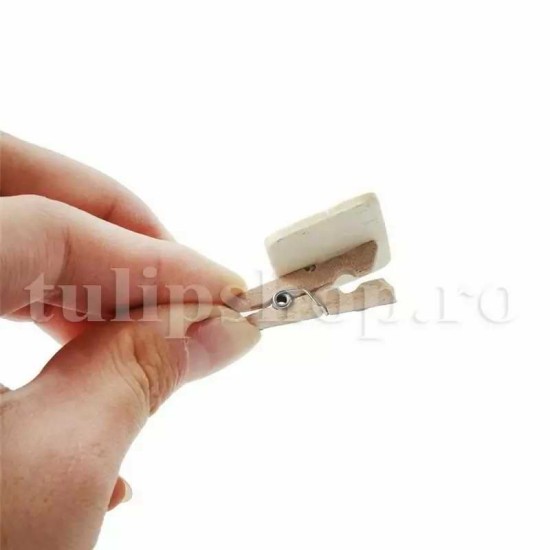 Etichete mini dreptunghi cu cleste