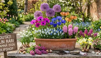 Noutăți Exclusiviste: 25 de Soiuri Rare și Deosebite de Bulbi pentru Toamna Aceasta pe TulipShop.ro