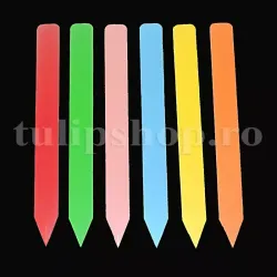 Etichete plante plastic multicolore Etichete plante plastic multicolore