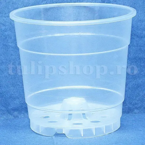 Ghiveci transparent pentru orhidee 1,4l ghiveci transparent orhidee 15cm 1 4 litri