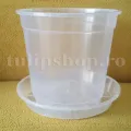 Ghiveci transparent pentru orhidee 3,5l