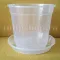 Ghiveci transparent pentru orhidee 3,5l