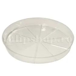 Tavita transparenta ghiveci orhidee 0,70l