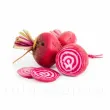 Pachet XXL seminte sfecla Tonda di Chioggia 3.000buc. recolta sfecla tonda di chioggia gust dulce inele concentrice albe roz premium 110x110