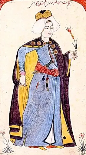 doamna de epoca cu lalea origine araba